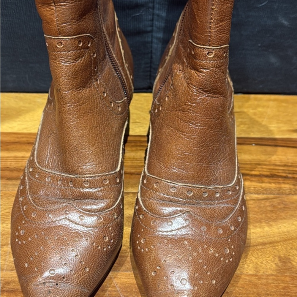 Nine West Chestnut Ankle Booties